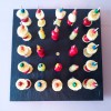Porta Brochetas 30x30 cm
